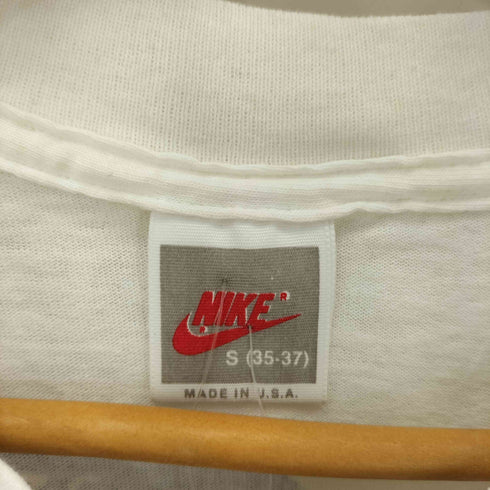 ナイキ NIKE 90s 銀タグ USA製 Ham DUNK キャラクタープリント クルーネック 半袖Tシャツ カットソー メンズ S