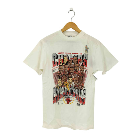 アンビル Anvil 90s バータグ USA製 91年 CHAMPS クルーネック半袖Tシャツ カットソー メンズ M