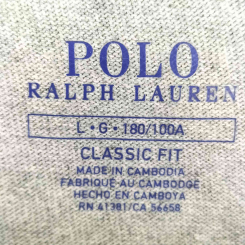 ポロラルフローレン POLO RALPH LAUREN スモールポニー刺繍 S/S Tシャツ メンズ JPN:L