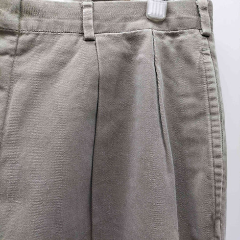 ポロバイラルフローレン Polo by RALPH LAUREN 90s GUARANTEED TO WRINKLE ギャランティードゥー・トゥー・リンクル 2タック コインポケット コットン ワイド チノパンツ メンズ