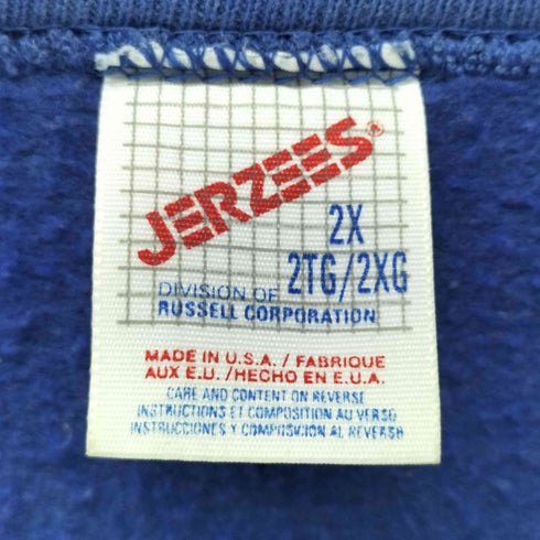 ジャージーズ JERZEES 80~90s USA製 ブランクスウェット メンズ 2XL