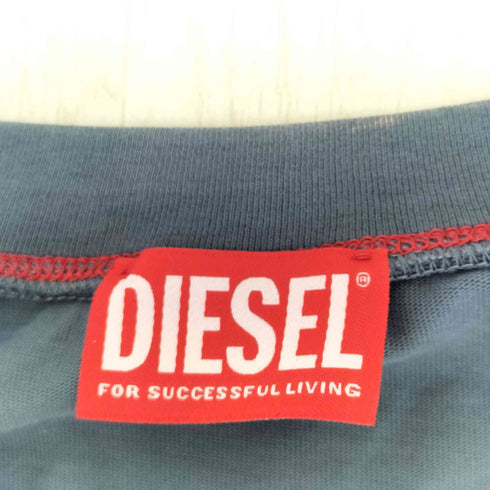 ディーゼル DIESEL T-BESH-CAMOU Layered T-shirt with camo motif メンズ import:M