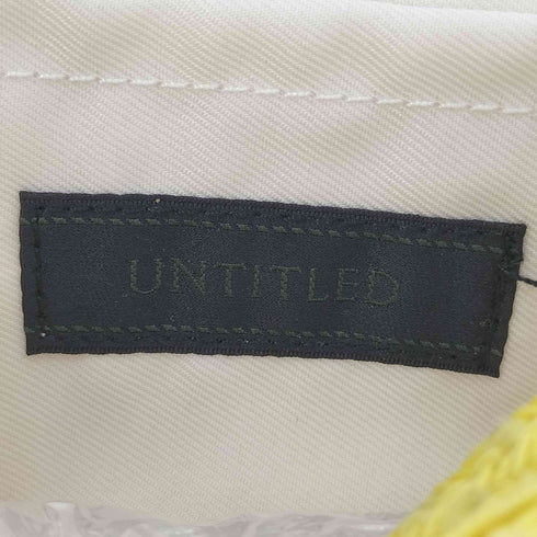 アンタイトル UNTITLED 編み メタルチャーム ワンショルダーバッグ パーティバッグ レディース