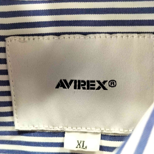 アヴィレックス AVIREX 25SS BASIC BROAD L/S SHIRT メンズ import:XL