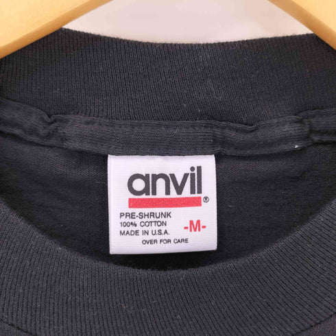 アンビル Anvil 90s バータグ USA製 Michael Jordan クルーネック 半袖Tシャツ カットソー メンズ M