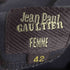 ジャンポールゴルチエフェム Jean Paul GAULTIER FEMME パイピングデザイン アシンメトリー ミニスカート レディース 42