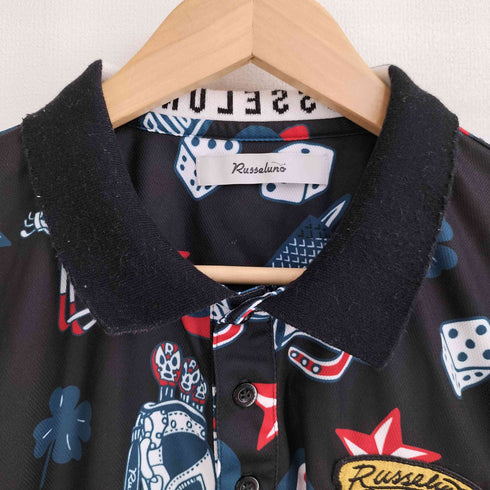 Russeluno FLASH PATTERN POLO メンズ JPN:5