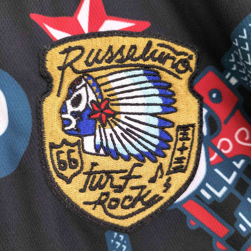 Russeluno FLASH PATTERN POLO メンズ JPN:5