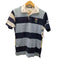 カンタベリー CANTERBURY ボーダー エンブレム ラガー S/S ポロシャツ メンズ import:S