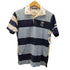 カンタベリー CANTERBURY ボーダー エンブレム ラガー S/S ポロシャツ メンズ import:S