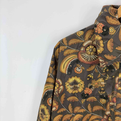 コモンスウェーデン CMMN SWDN Sigurd lightweight blouson brown floral メンズ 48