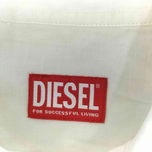 ディーゼル DIESEL S-SIMENS ワンポケットノースリーブシャツ メンズ EUR:44