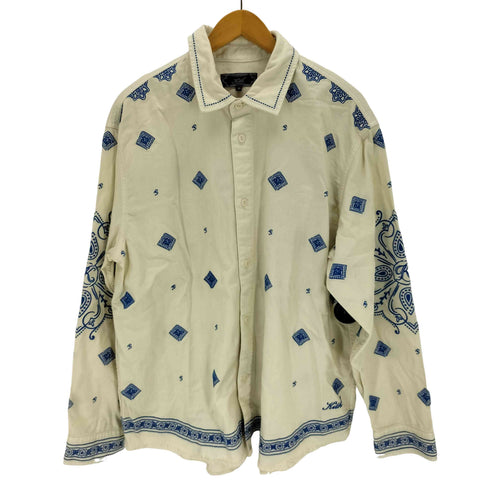 キス KITH バンダナ柄 ローヘムデニムアポロシャツ メンズ JPN:M