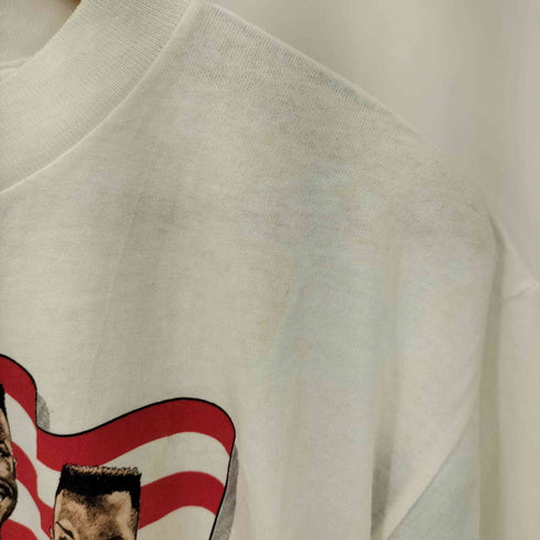 SAL EM SPORTSWEAR 80-90s USA製 91年 AMERICA'S TEAM クルーネック半袖Tシャツ カットソー メンズ L