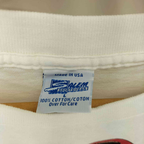 SAL EM SPORTSWEAR 80-90s USA製 91年 AMERICA'S TEAM クルーネック半袖Tシャツ カットソー メンズ L