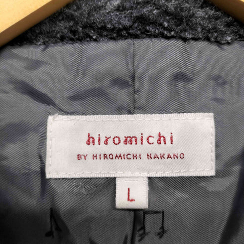 ヒロミチバイヒロミチナカノ hiromichi BY HIROMICHI NAKANO チェック柄 ウール フーデッドジャケット メンズ JPN:L