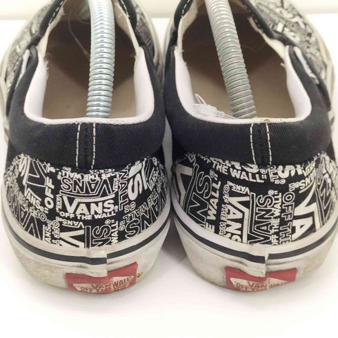 バンズ VANS V98CF P.LOGO SLIP ON BLACK LOGO レディース JPN:24