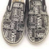バンズ VANS V98CF P.LOGO SLIP ON BLACK LOGO レディース JPN:24