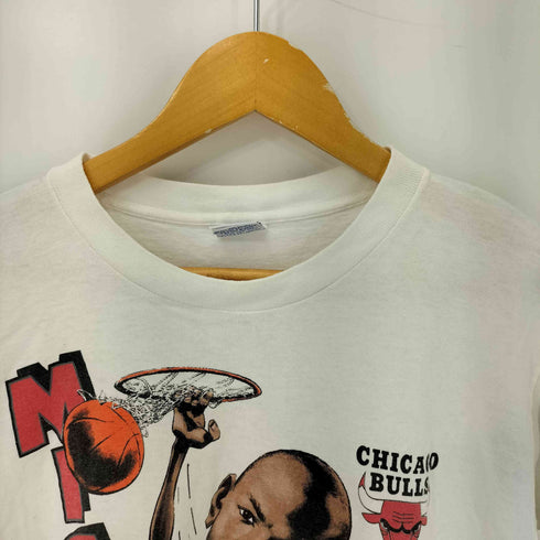 SAL EM SPORTSWEAR 80-90s USA製 91年 Michael Jordan クルーネック 半袖Tシャツ カットソー メンズ M