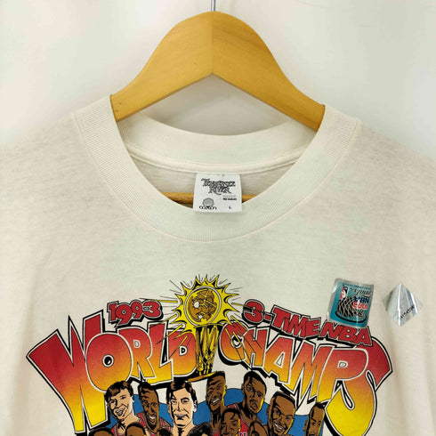 テネシーリバー TENNESSEE RIVER 90s 93 WORLD CHAMPS クルーネック半袖Tシャツ カットソー メンズ L