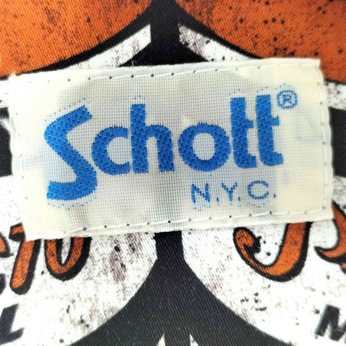 ショット Schott パーフェクト モーターオイル ハワイアンシャツ メンズ
