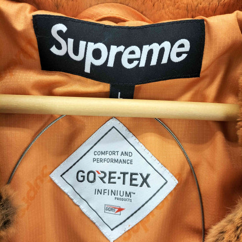 シュプリーム Supreme 21AW 2-Tone Faux Fur Shop Coat GORE-TEX メンズ JPN:L