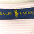 ラルフローレン RALPH LAUREN ミニポニー刺繍 フリルネック ストライプシャツ レディース import:S