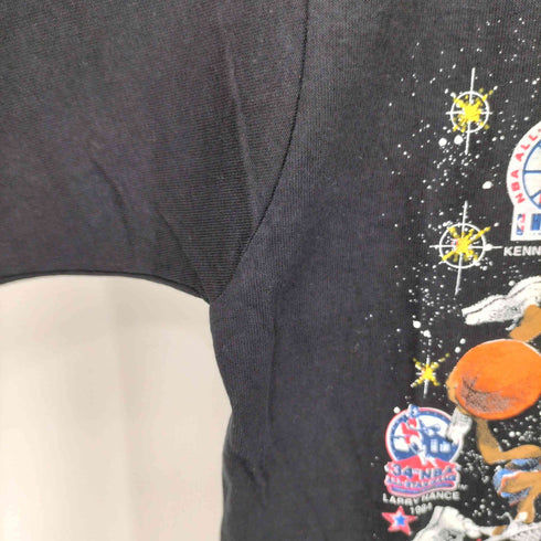 SAL EM SPORTSWEAR 80-90s USA製 90年 SLAM DUNK CHAMIONS クルーネック 半袖Tシャツ カットソー メンズ JPN:M