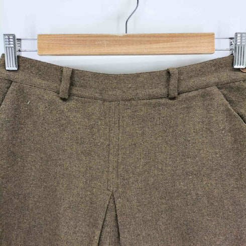 ウール混フレアパンツ レディース 42