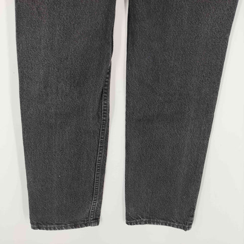 リーバイス Levis USA製 lean silvertab ブラックデニム レディース 3/4