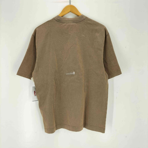 アクネストゥディオズ ACNE STUDIOS クルーネックリラックスフィットTシャツ Taupe Brown メンズ import:XS