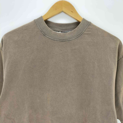 アクネストゥディオズ ACNE STUDIOS クルーネックリラックスフィットTシャツ Taupe Brown メンズ import:XS