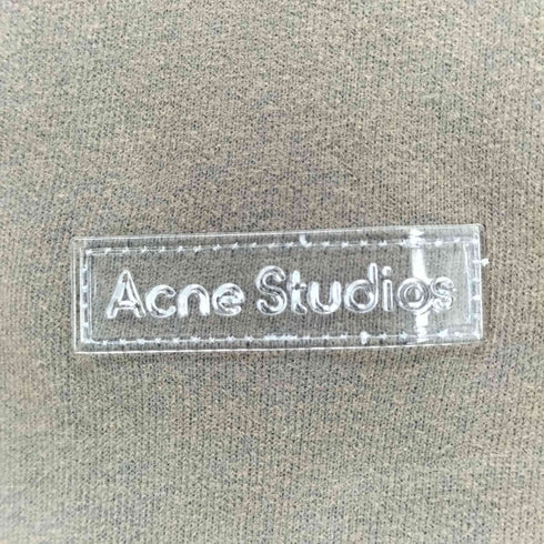 アクネストゥディオズ ACNE STUDIOS クルーネックリラックスフィットTシャツ Taupe Brown メンズ import:XS