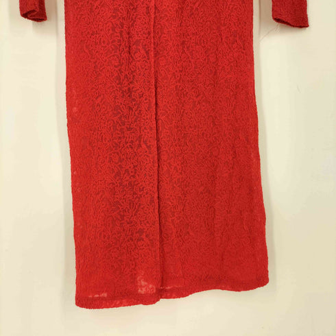 メゾンスペシャル MAISON SPECIAL Maxi Length Lace One-piece Dress レディース FREE