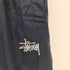 ステューシー Stussy OLD USA製 ショーンフォント リフレクター ナイロントラックパンツ メンズ M