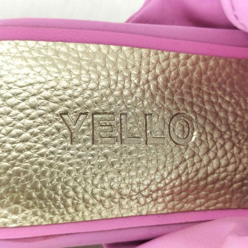イエロー YELLO PINK FLASH SANDALS レディース JPN:L