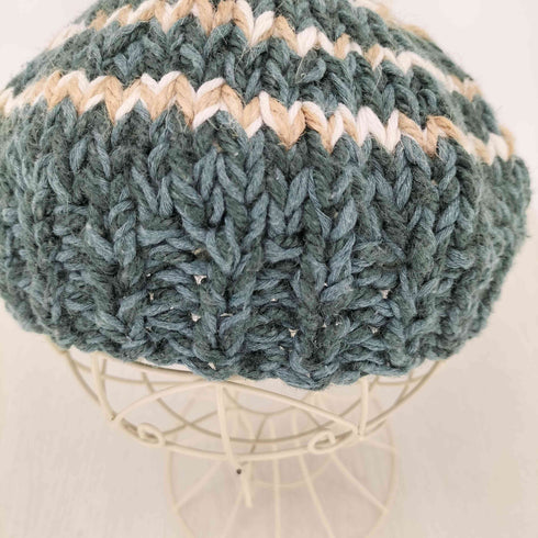 ニコラスデイリー NICHOLAS DALEY ニットベレー帽 タム メンズ