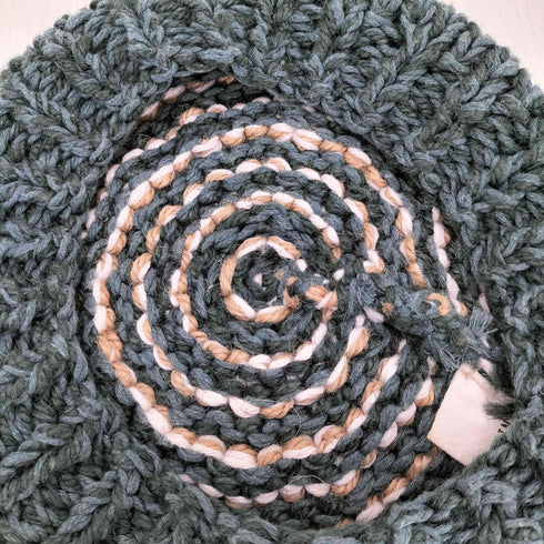 ニコラスデイリー NICHOLAS DALEY ニットベレー帽 タム メンズ