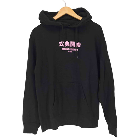 エックスガール X-girl 式典開始 両面プリントプルオーバーパーカー レディース JPN:M