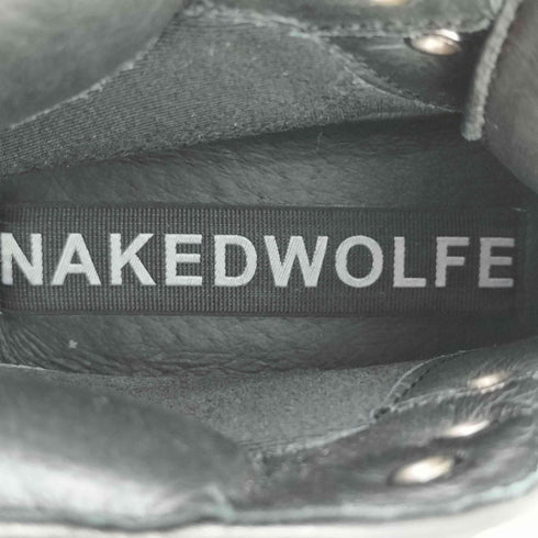 NAKEDWOLF SPIKE 厚底ハイカットスニーカー レディース JPN:37