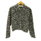 ゲス GUESS レオパード トラッカージャケット レディース import:M