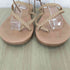 ANCIENT GREEK SANDALS レザー 紐ストライプ サンダル import レディース
