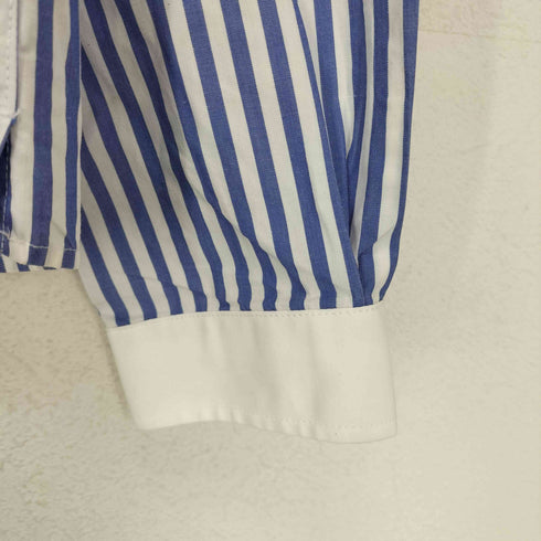 WNU ストライプバンドカラーシャツ import レディース US:38