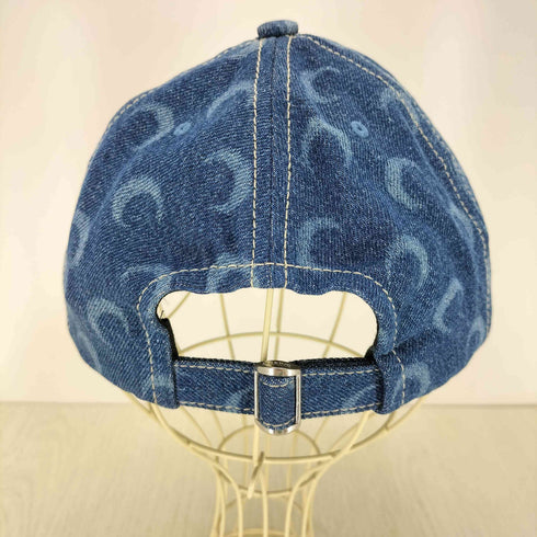 マリーンセル MARINE SERRE Regenerated Deadstock Denim Baseball Cap レディース FREE