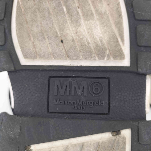 エムエムシックスメゾンマルジェラ MM6 Maison Margiela SAFETY STRAP PLATFORM SANDAL レディース EUR:39