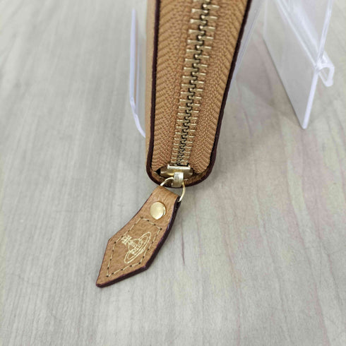 ヴィヴィアンウエストウッド Vivienne Westwood EXECUTIVE カウレザー ラウンドジップ 二つ折り財布 レディース