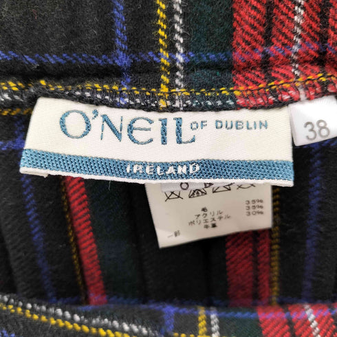 オニールオブダブリン ONEIL OF DUBLIN タータンチェック 巻きスカート キルトスカート レディース JPN:38