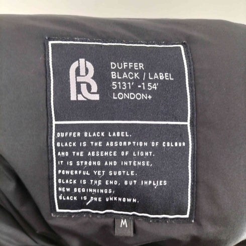 ダファー DUFFER primaloft 中綿ジャケット メンズ M