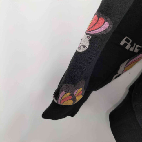 リップンディプ RIPNDIP Butterfly Hoodie バタフライ フーディー 総柄 プルオーバー パーカー メンズ import:L