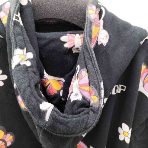 リップンディプ RIPNDIP Butterfly Hoodie バタフライ フーディー 総柄 プルオーバー パーカー メンズ import:L